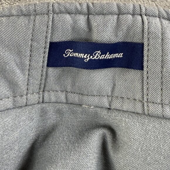 Tommy Bahama Vest Mens XXL Blue Gray Plaid Reversible Quilted Full Zip Corduroy - Picture 3 of 13